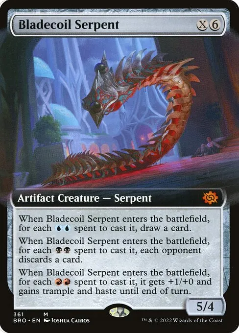 Bladecoil Serpent · The Brothers' War 361/399