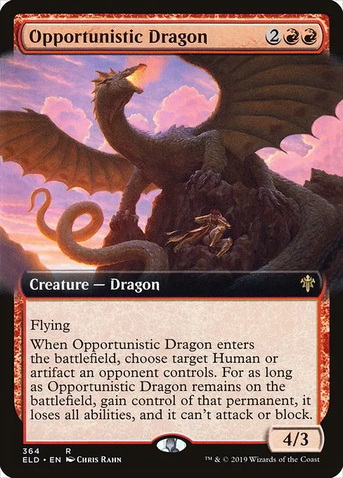 Opportunistic Dragon · Throne of Eldraine 364/398