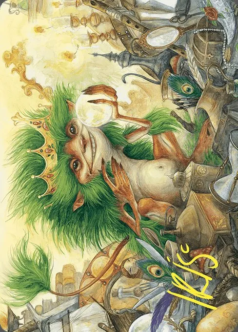 Knickknack Ouphe // Knickknack Ouphe · Wilds of Eldraine Art Series 50/81