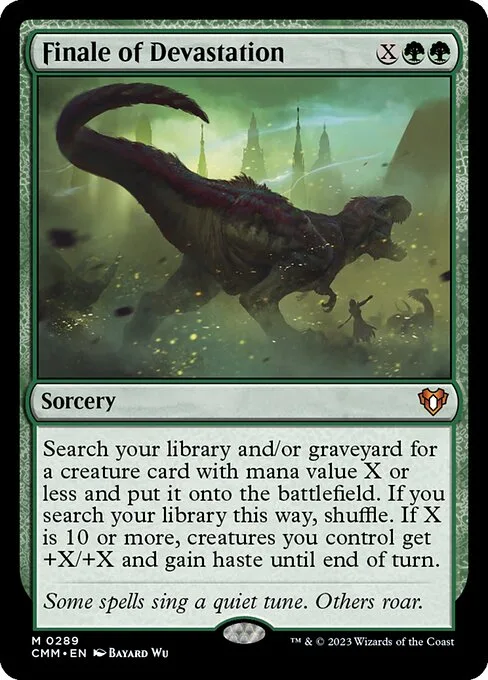 Finale of Devastation · Commander Masters 289/1067