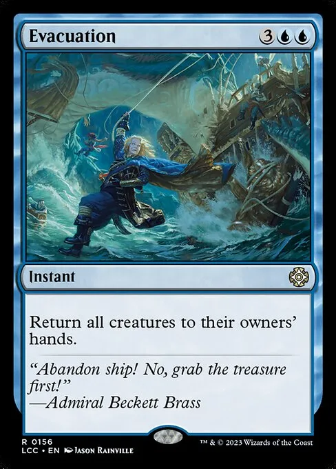 Evacuation · The Lost Caverns of Ixalan Commander 156/370