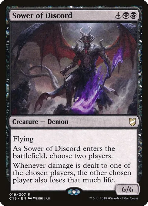 Sower of Discord · Commander 2018 19/307