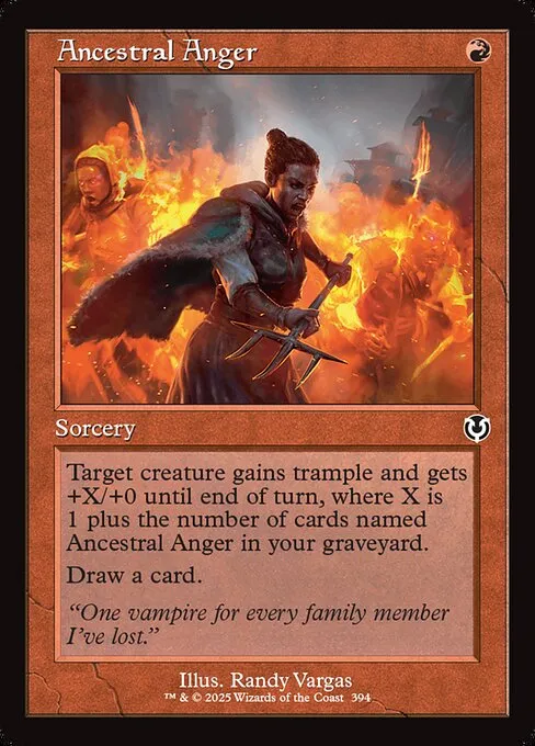 Ancestral Anger · Innistrad Remastered 394/495