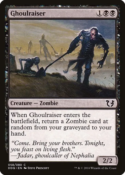 Ghoulraiser · Duel Decks: Blessed vs. Cursed 58/80