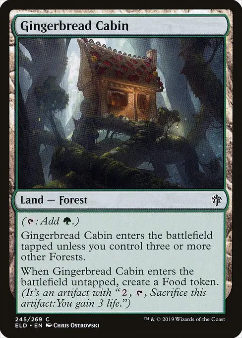 Gingerbread Cabin · Throne of Eldraine 245/398