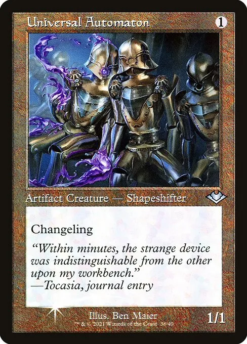 Universal Automaton · Modern Horizons 1 Timeshifts 38/40