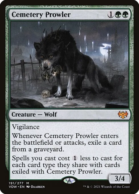 Cemetery Prowler · Innistrad: Crimson Vow 191/423