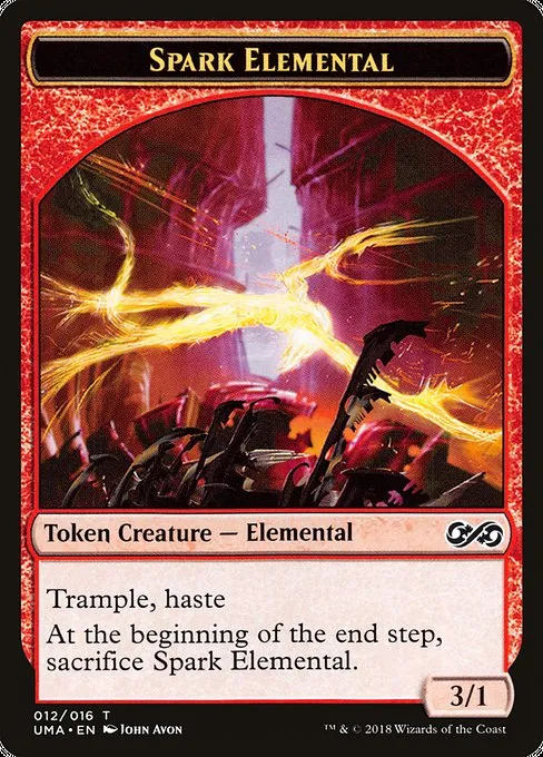 Spark Elemental · Ultimate Masters Tokens 12/16