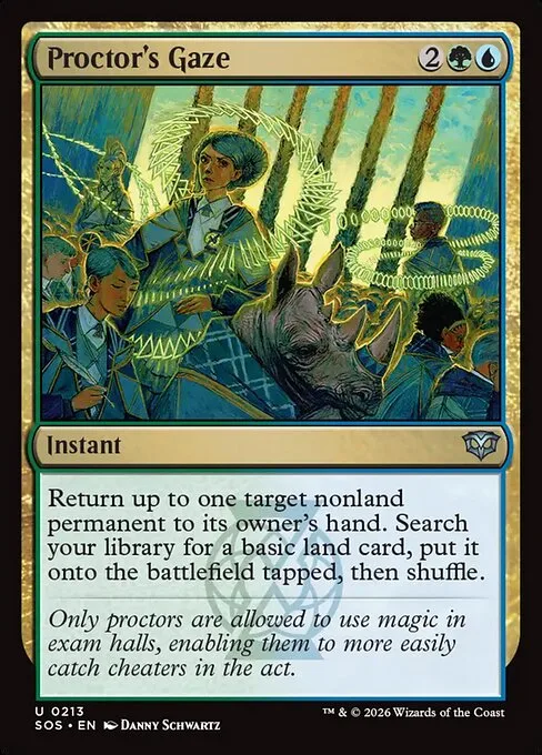 Proctor's Gaze · Secrets of Strixhaven 213/368
