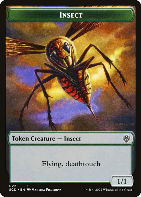 Insect · Starter Commander Deck Tokens 22/27