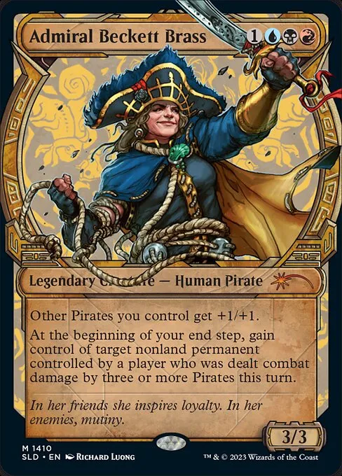 Admiral Beckett Brass · Secret Lair Drop 1410/2547