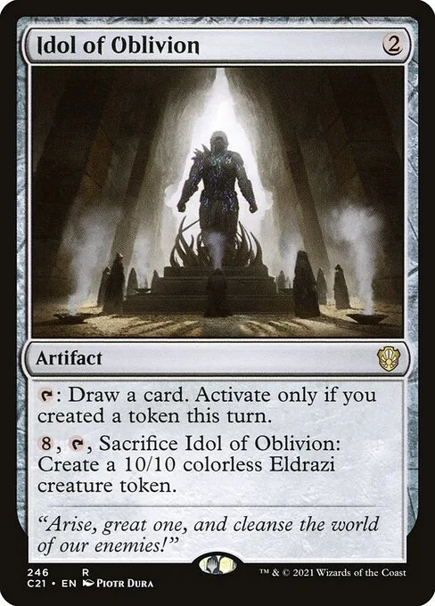 Idol of Oblivion · Commander 2021 246/409