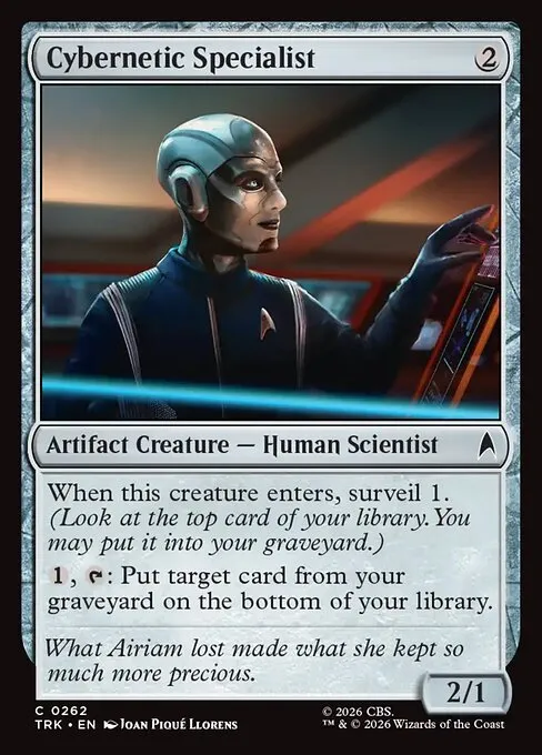 Cybernetic Specialist · Star Trek 262