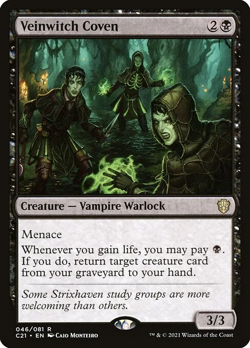 Veinwitch Coven · Commander 2021 46/409