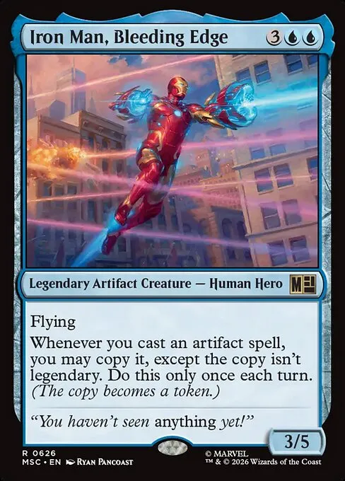 Iron Man, Bleeding Edge · Marvel Super Heroes Commander 626/9