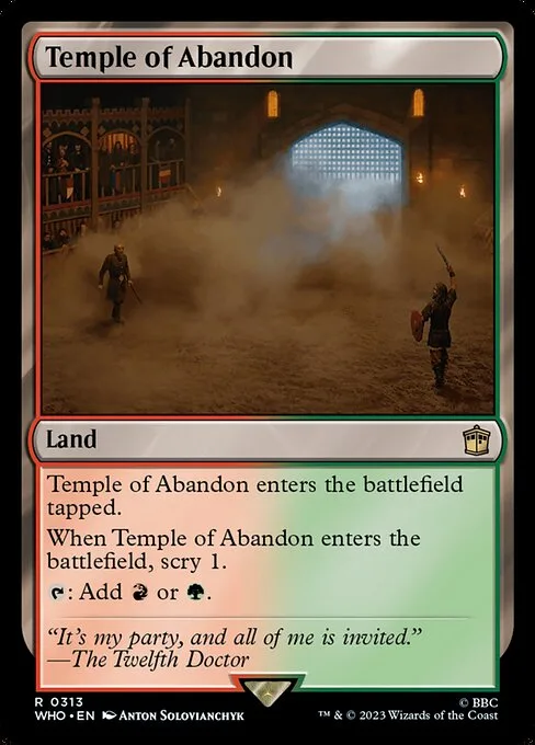Temple of Abandon · Doctor Who 313/1178