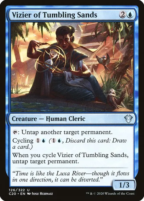 Vizier of Tumbling Sands · Commander 2020 126/322