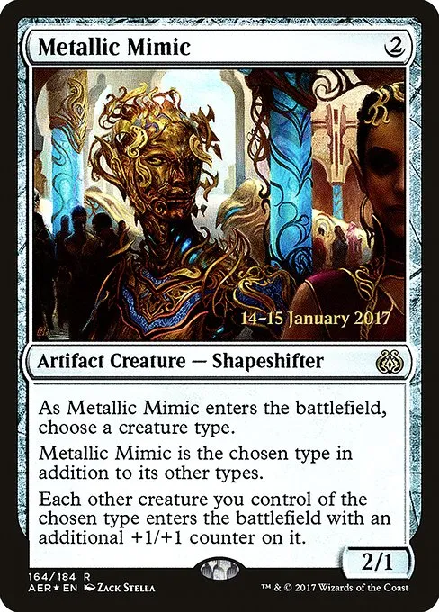 Metallic Mimic · Aether Revolt Promos 164s/65