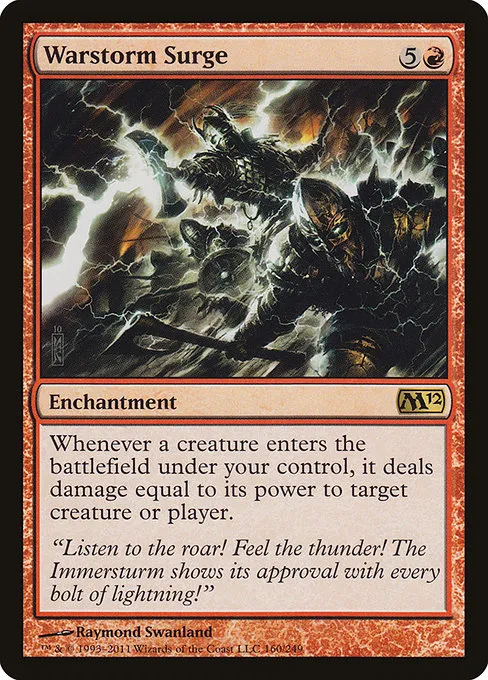 Warstorm Surge · Magic 2012 160/249
