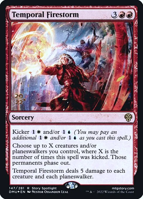 Temporal Firestorm · Dominaria United Promos 147s/161