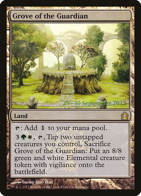 Grove of the Guardian · Return to Ravnica Promos 240★/10