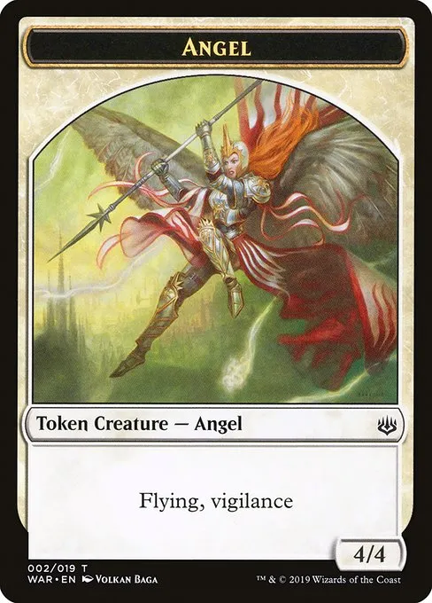 Angel · War of the Spark Tokens 2/19