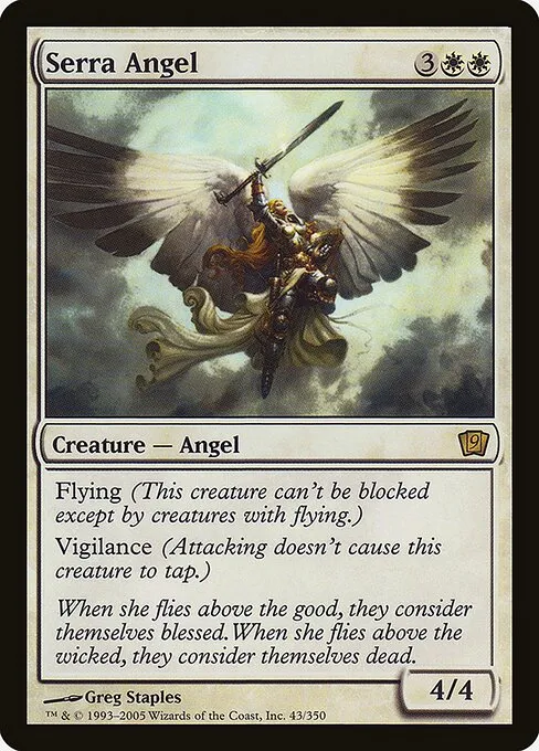 Serra Angel · Ninth Edition 43★/710