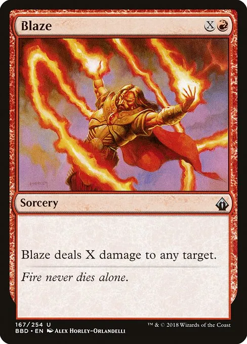 Blaze · Battlebond 167/256