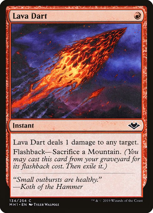 Lava Dart · Modern Horizons 134/255