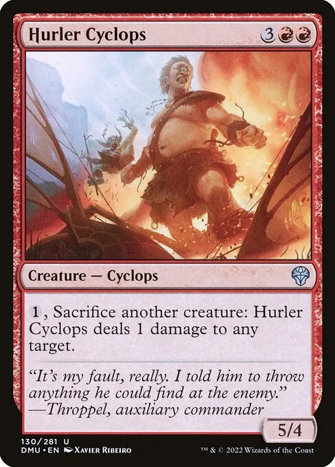 Hurler Cyclops · Dominaria United 130/453