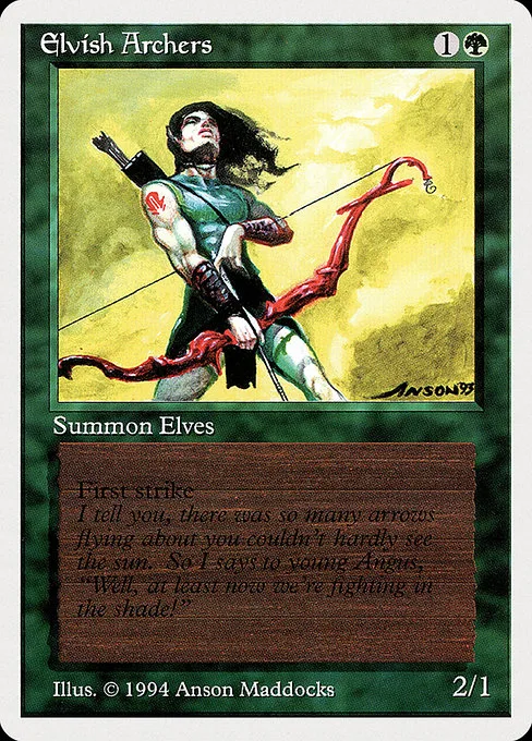Elvish Archers · Summer Magic / Edgar 193/306
