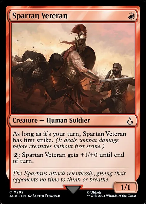 Spartan Veteran · Assassin's Creed 292/309