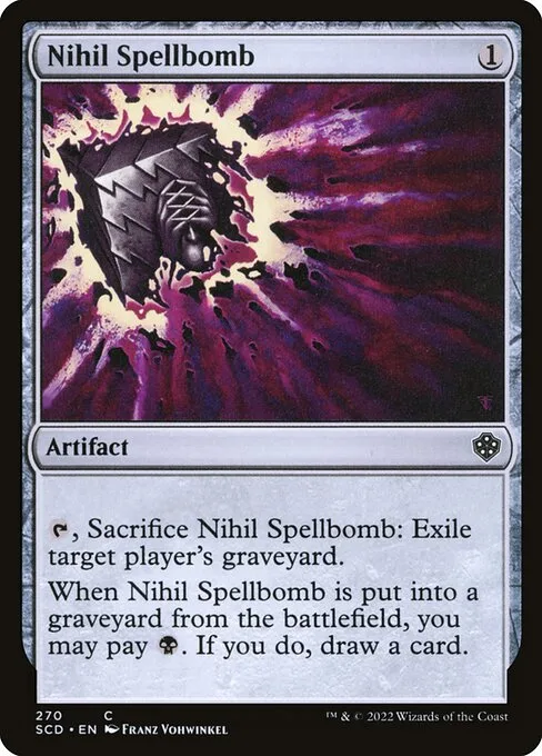 Nihil Spellbomb · Starter Commander Decks 270/352