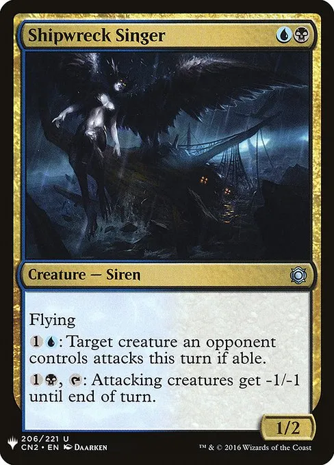 Shipwreck Singer · The List CN2-206/5050
