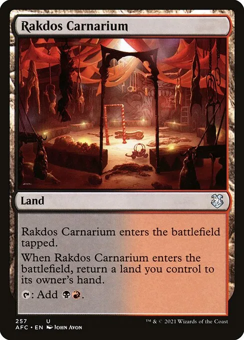 Rakdos Carnarium · Forgotten Realms Commander 257/331