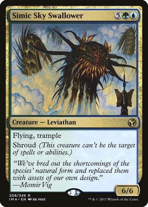 Simic Sky Swallower · Iconic Masters 208/249