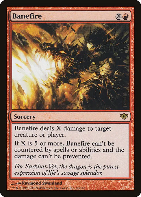 Banefire · Conflux 58/145