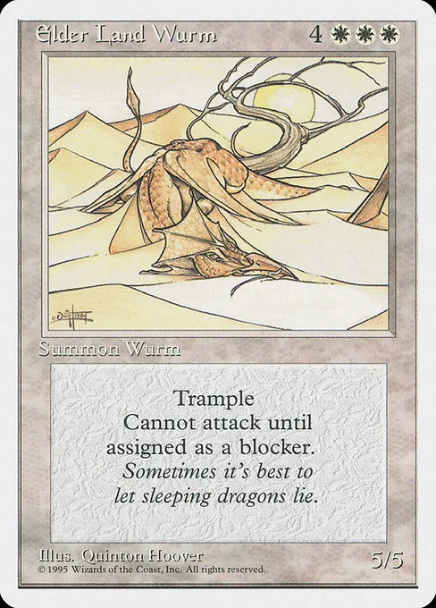 Elder Land Wurm · Fourth Edition 24/380
