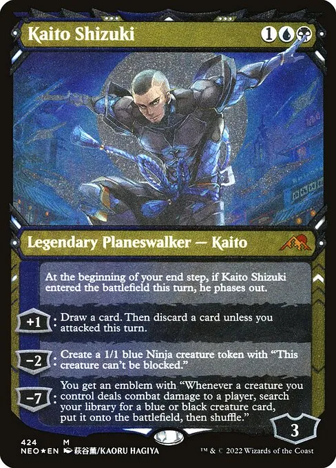 Kaito Shizuki · Kamigawa: Neon Dynasty 424/531