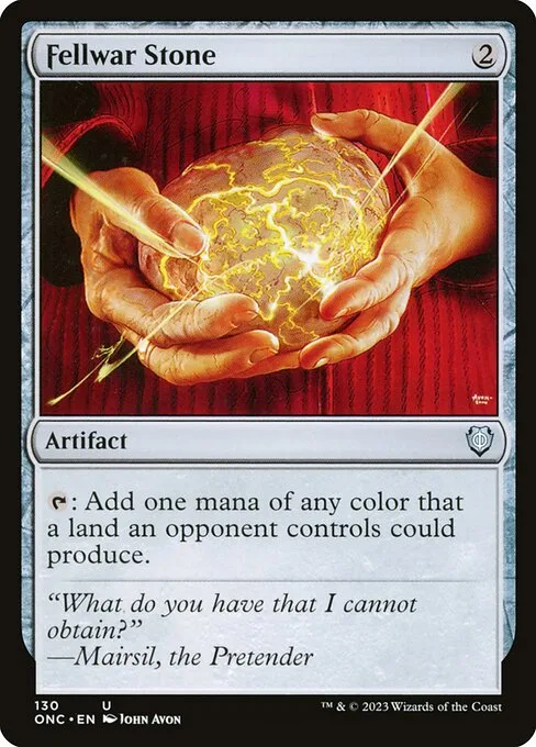 Fellwar Stone · Phyrexia: All Will Be One Commander 130/174