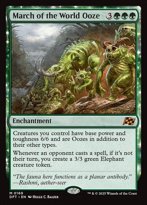 March of the World Ooze · Aetherdrift 169/553