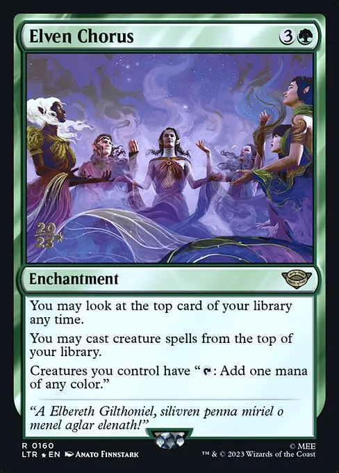 Elven Chorus · Tales of Middle-earth Promos 160s/86