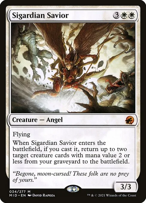 Sigardian Savior · Innistrad: Midnight Hunt 34/399
