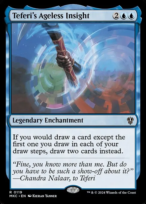 Teferi's Ageless Insight · Murders at Karlov Manor Commander 119/358