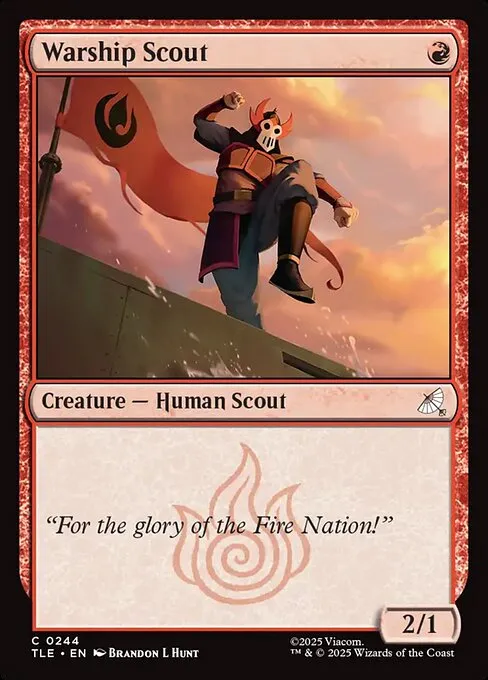 Warship Scout · Avatar: The Last Airbender Eternal 244/317
