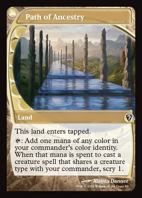 Path of Ancestry · Mystery Booster: Commander Edition 80/2