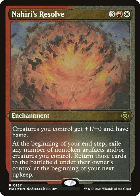 Nahiri's Resolve · March of the Machine: The Aftermath 137/230