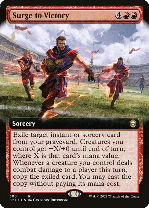 Surge to Victory · Commander 2021 385/409