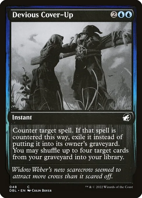Devious Cover-Up · Innistrad: Double Feature 48/535