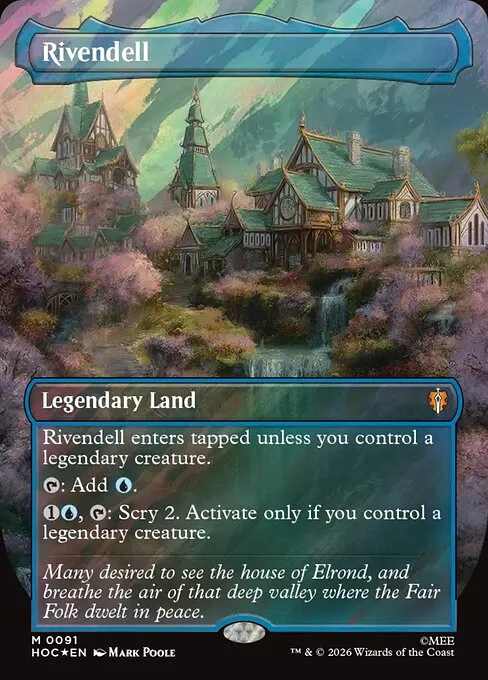 Rivendell · The Hobbit Commander 91/7
